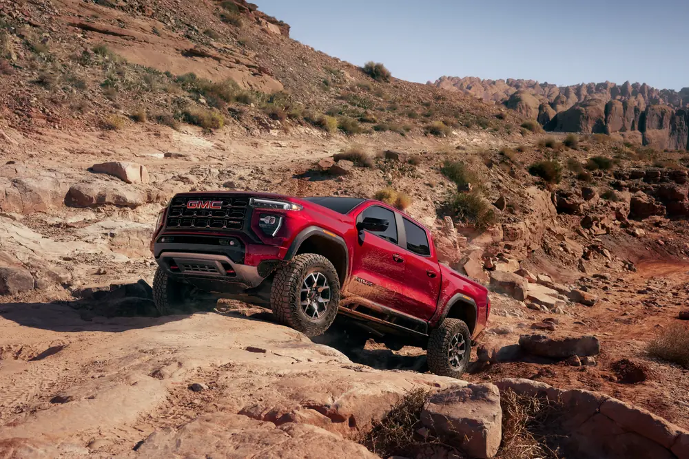 2026 GMC Canyon off-road at Coffman Truck Sales in Aurora IL