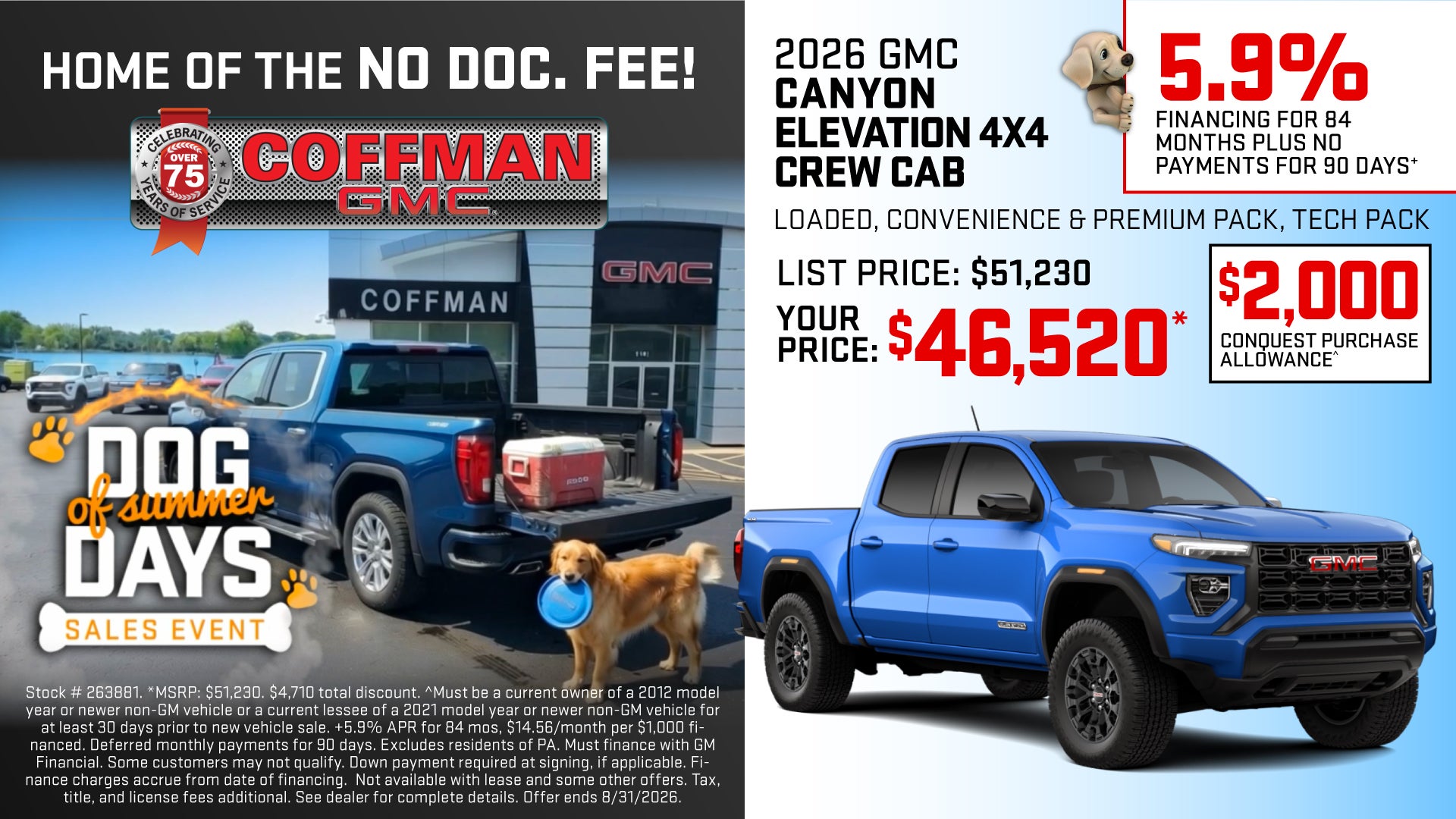 2026 GMC Canyon Elevation 