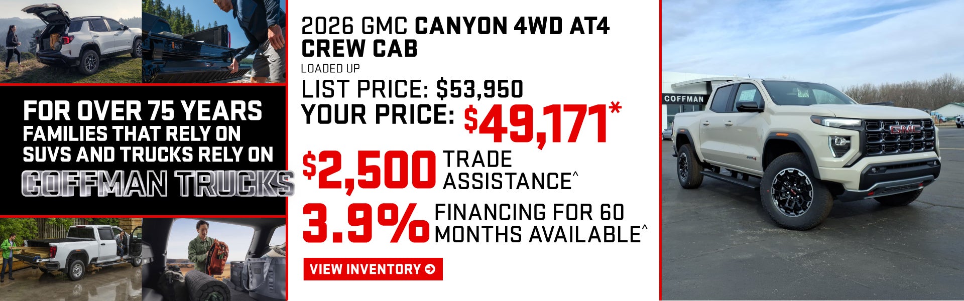 2026 GMC Canyon