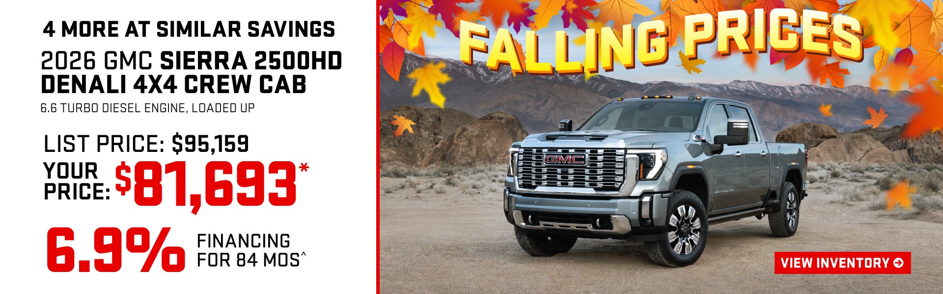 2026 GMC SIERRA 2500HD DENALI