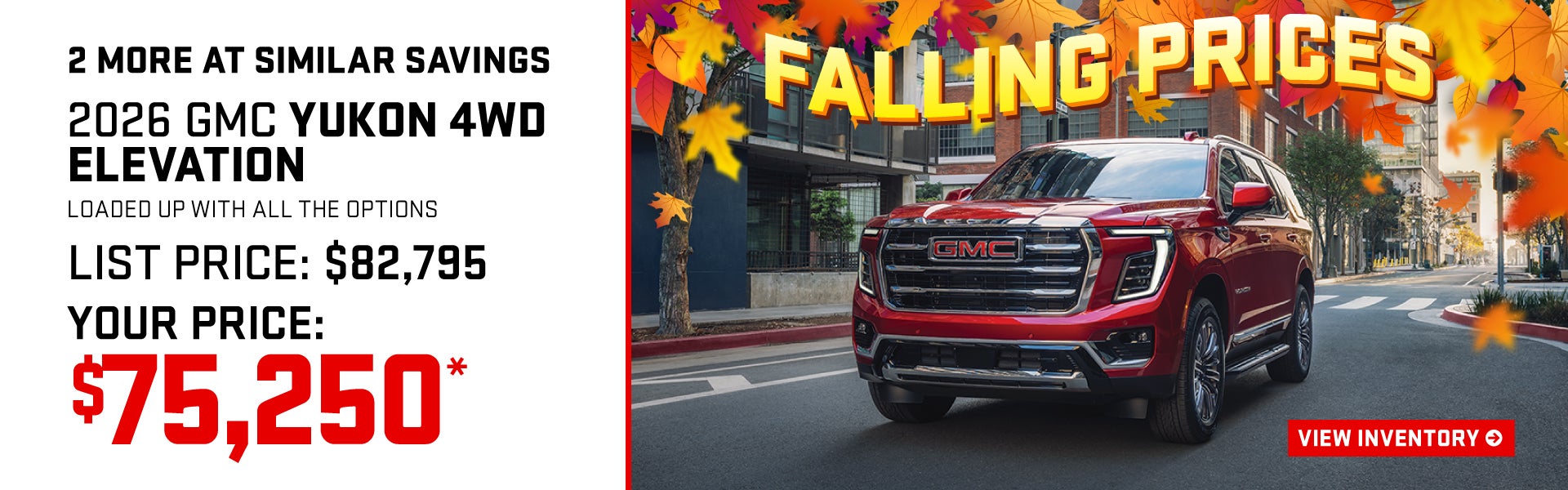 2026 GMC YUKON 4WD ELEVATION