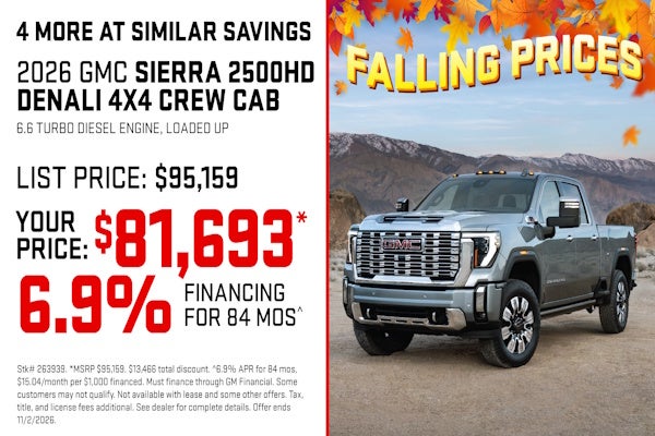 2026 GMC SIERRA 2500HD DENALI