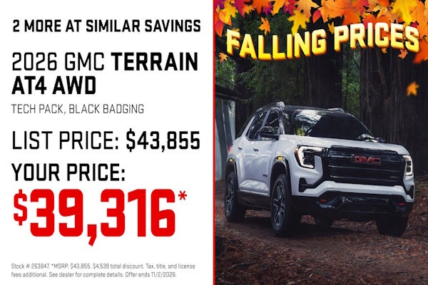 2026 GMC TERRAIN