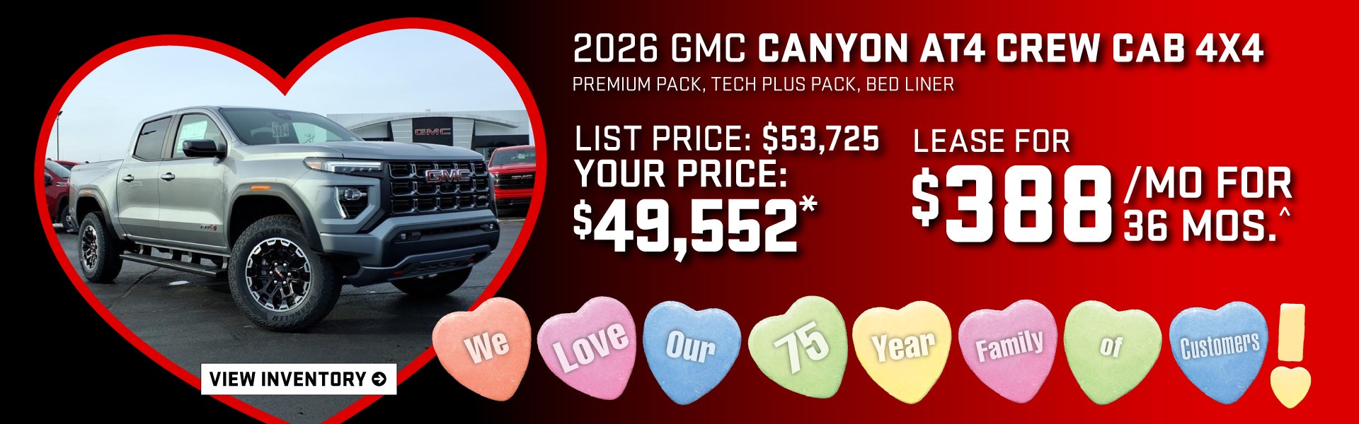 2026 GMC Canyon AT4 Crew Cab 4x4