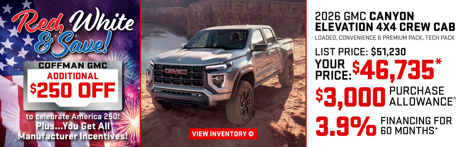 2026 GMC Canyon Elevation 4x4 Crew Cab